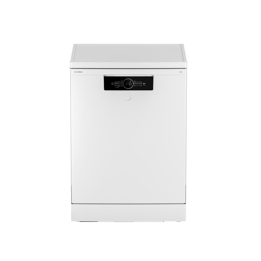 Beko Dishwasher,6 Programs,14 Place Storage, Inverter,White,BDFN36421WQ
