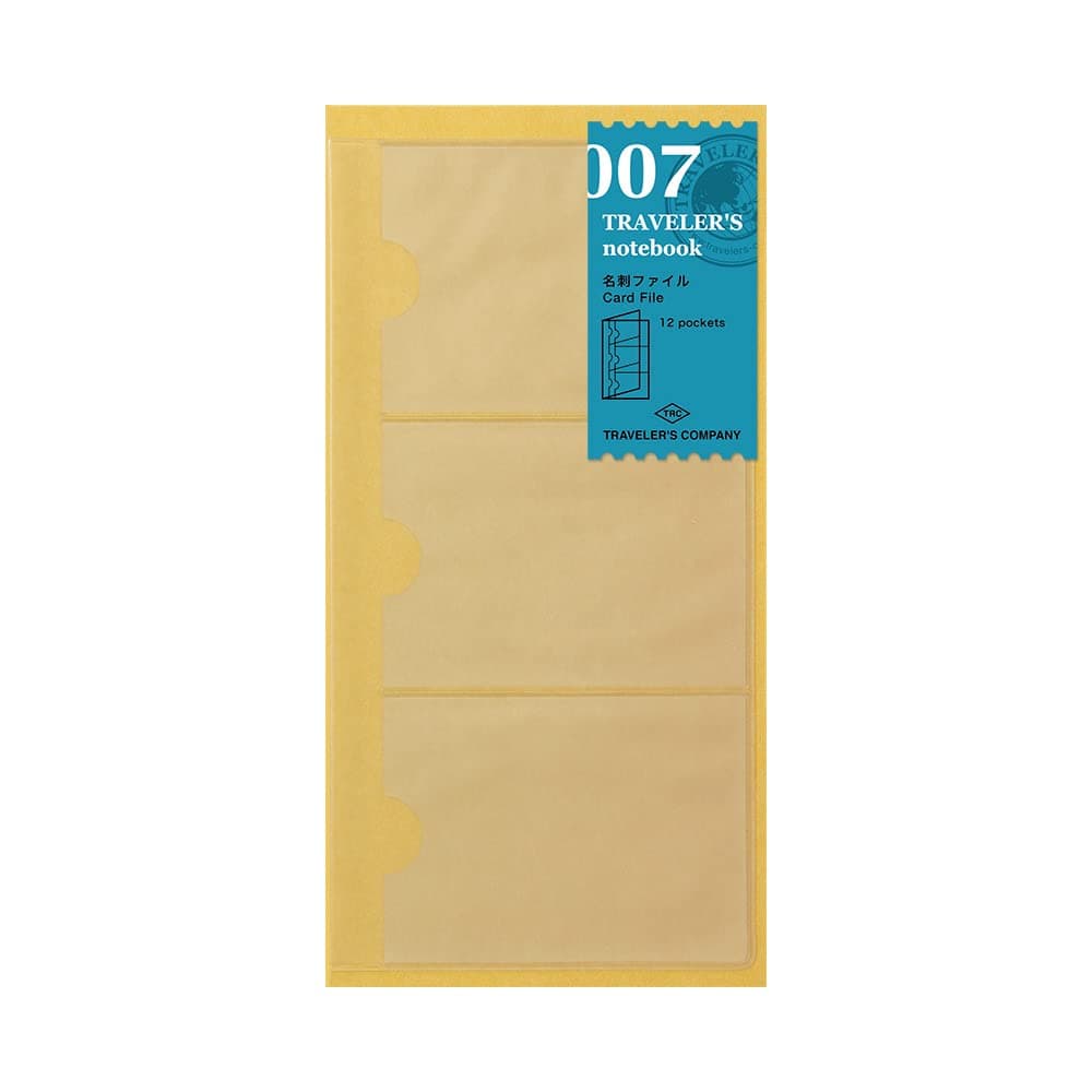 Midori Traveler's Notebook Refill #7 Card Holder