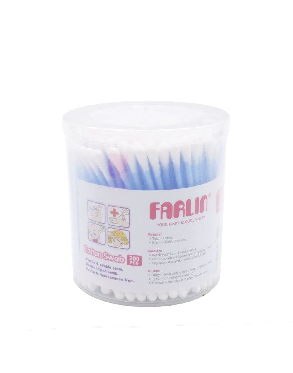 Farlin Cotton Buds for Baby - Pack of 1