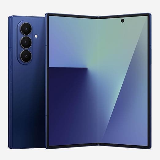 Samsung Galaxy Z Fold7, AI Phone, 200MP Camera, 3nm Processor, 4400mAh Battery, 2 Year Manufacturer Warranty,(KSA Version) (Blue Shadow, 512GB)