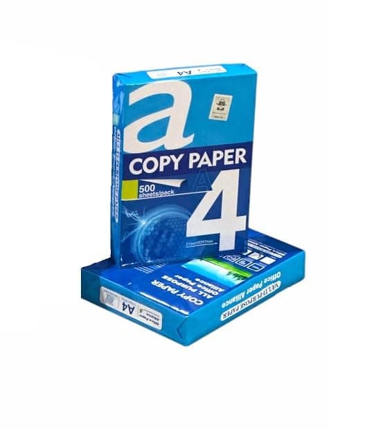 WDA Premium A4 Copy Paper, 80 GSM, 2500 Sheets, Multipurpose Office Paper (5 Packet)