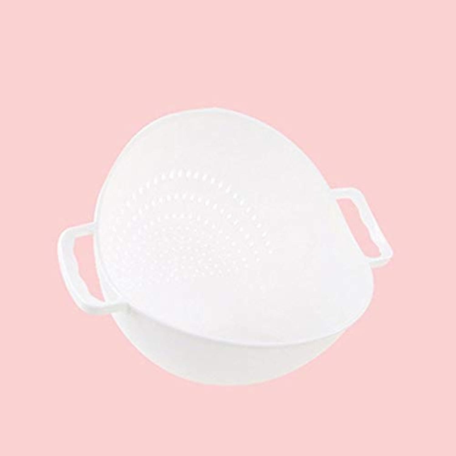 سلة غسيل الارز بمقبض مزدوج من كو ارما، مصفاة للمطبخ لغسل الارز