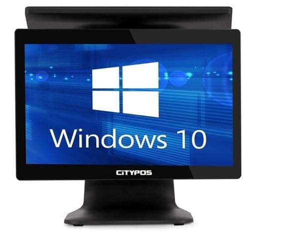 Citypos CP-TW810 Cashier POS 15.6 Inch PC Intel Celeron Processor 4GB RAM 128GB SSD Windows 10