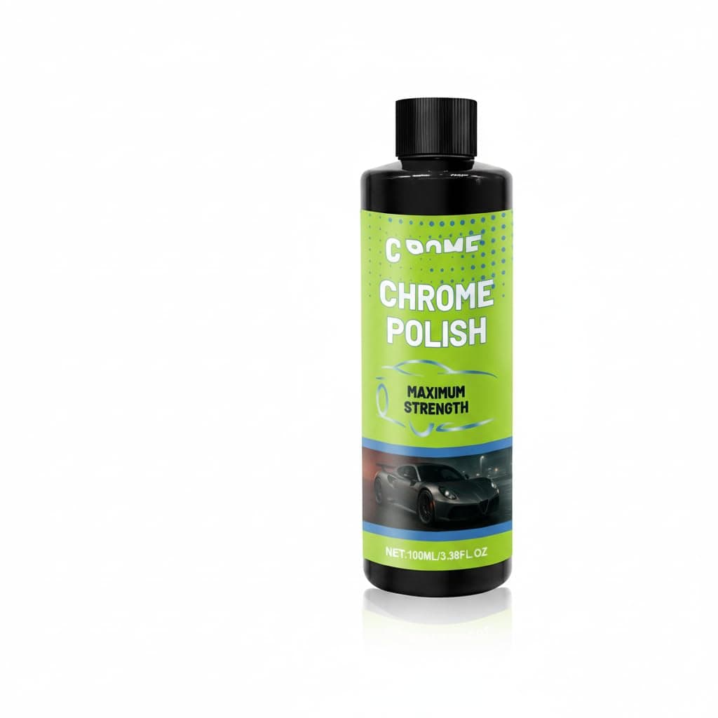 Car Metal Polish, UV Reflecting, Hydrophobic Protection & Stain Removal for All Metal Surfaces, Restore and Shine Cars with Easy Application