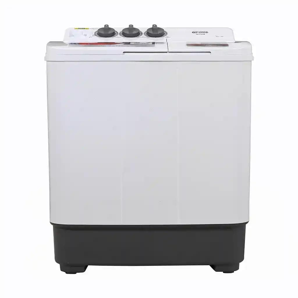 General Supreme Twin Tub Semi Automatic Washing Machine, 6 kg Capacity, White