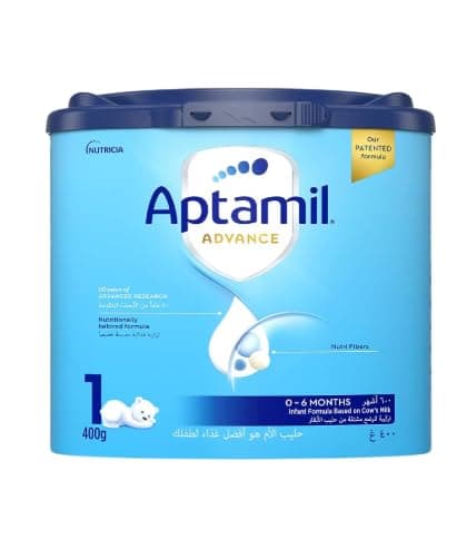 Aptamil 1 Infant Formula Milk, Stage 1, Milk Powder for Infants from 0 to 6 Months, 400 g