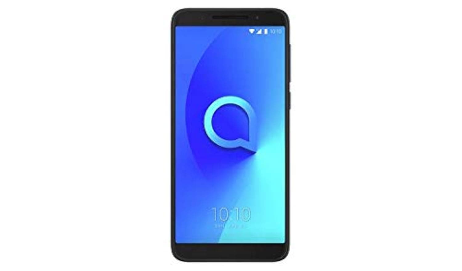 Alcatel 3 Dual-SIM 16GB ROM + 2GB RAM (GSM Only | No CDMA) Factory Unlocked 4G/LTE Smartphone (Black) - International Version