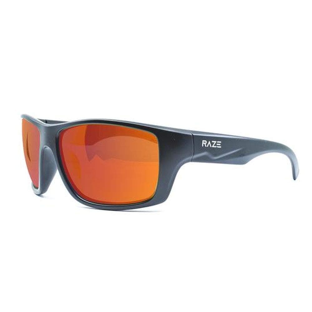 Offshore Black Floating Water Sport Boating Sunglasses with Polarized Red Z Lens