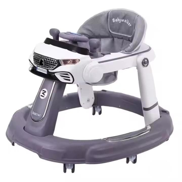 Leno Easy Foldable Kids Baby Walker With Anti-Rollover Design/Baby Walker New Fashion With Light And Music