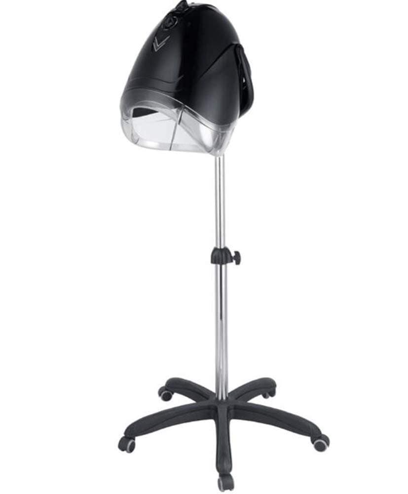 1000W Stand Up Salon Hair Steamer Hair Dryer Color Processor for Hair Treatment Hairdressing Spa Tools Rolling Floor Base / Black Times