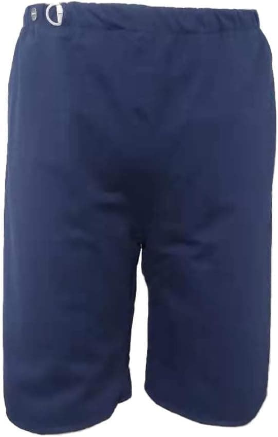 Incontinence Shorts for Adults Elderly Washable Leak Proof Cotton Underwear for Bedridden Care Women Men (Blue, L) (Navy, XXL)