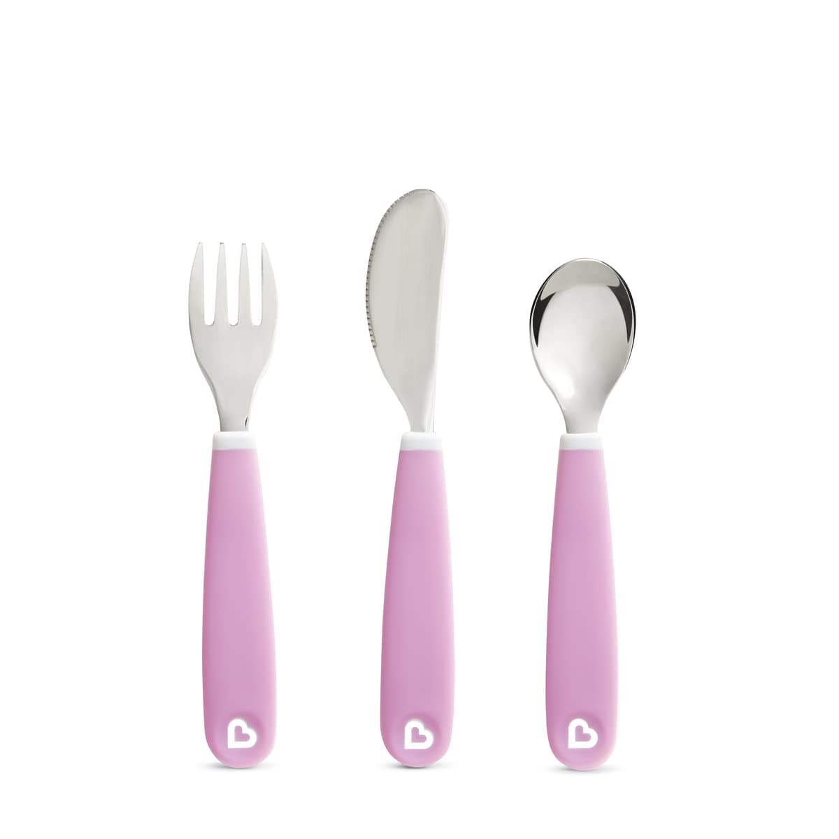 Munchkin - Splash Fork Knife Spoon 3pk - Purple