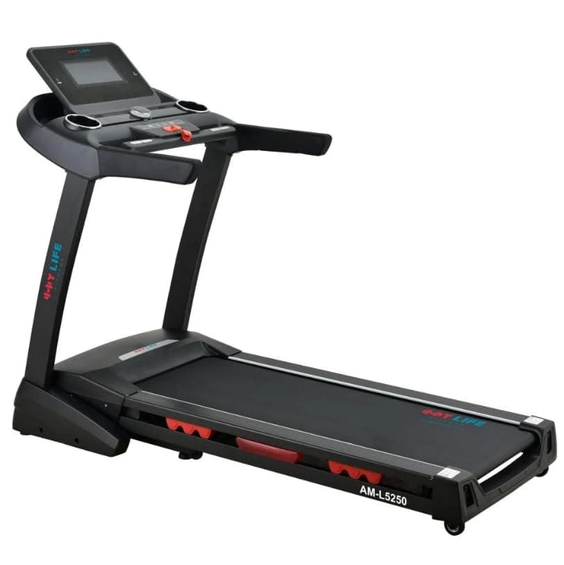 Home Electric Treadmill, 3HP Motor, Speed 20km/h, Automatic Incline 18 Levels, 7" LCD Display, Running Area 520x1350mm, Load 140kg