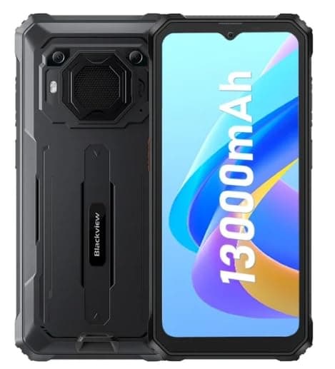 BV6200 Pro Helio P35 Android 13 6.56'' Rugged Celular 6.56'' 6GB 128GB IP69 Waterproof 13000mAh 18W Fast Charger NFC