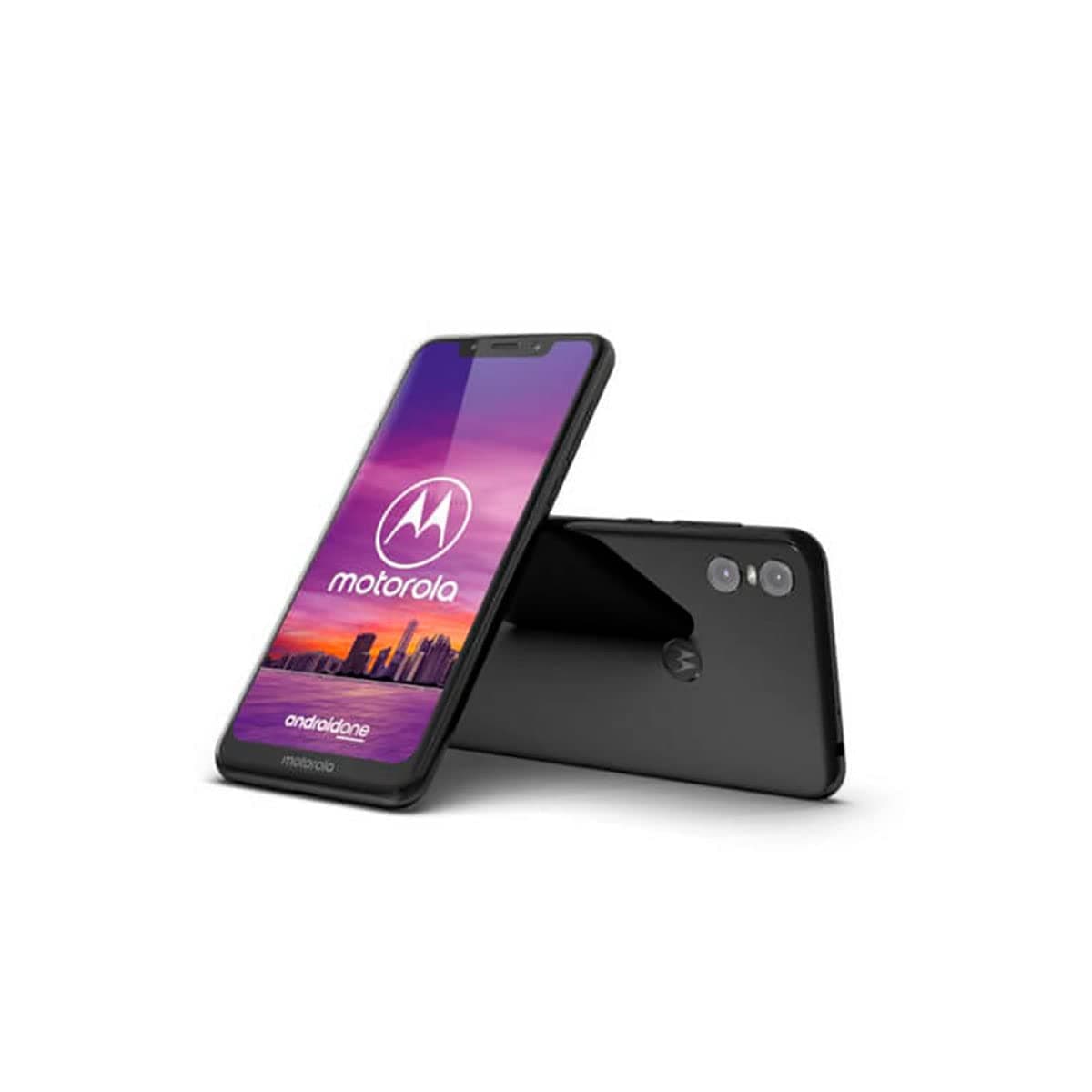 Motorola One Single-SIM 64GB ROM + 4GB RAM (GSM Only | No CDMA) Factory Unlocked 4G/LTE Smartphone (Black) - International Version