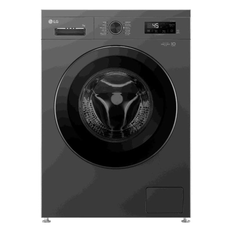 LG 7 kg Front Load Washing Machine with Steam, Inverter Direct Drive & 6-Motion DD | Model No. WF0712MB