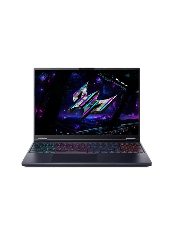 Acer Predator Helios Neo 16 AI Gaming Laptop, Intel Ultra 9-275HX (24-Core, 13 TOPS AI), 16GB DDR5 RAM, 1TB SSD, 8GB GDDR7 NVIDIA GeForce RTX 5060, 16" 180Hz-Win 11 Pro, Black