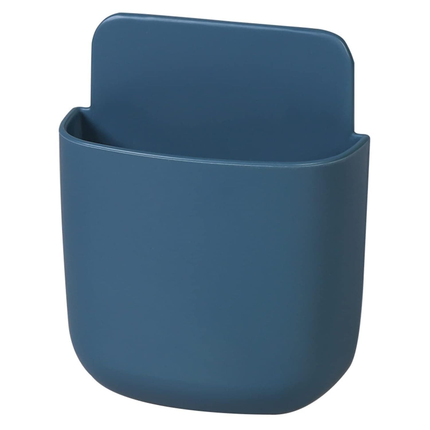 صندوق تخزين يثبت على الحائط لجهاز التحكم عن بعد للتلفزيون والتكييف من يو يو يو جيه في (ازرق)