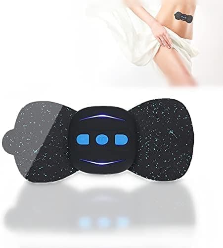 Mini Massage Device, Microcurrent Electric Massagers with EMS Technology, Portable Cordless Muscle Massager for Neck Shoulder Back Relaxation