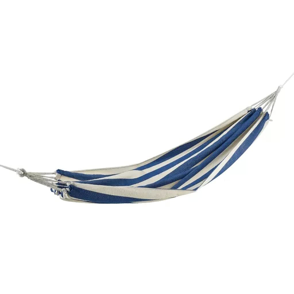 Outdoor Hammock Anti-rollover Travel Camping Portable Hammock Hanging Chair Outdoor Portable Camping Travel Equipment (Color : Blue, Size : 200 * 100cm)