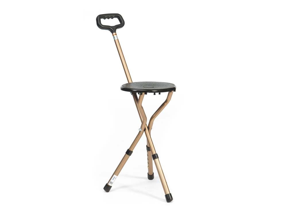 DeVilbiss Healthcare Drive Height Adjustable Aluminium Cane Seat