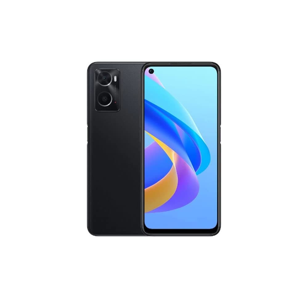 Oppo A76 Dual-Sim 128GB ROM + 6GB RAM (GSM only | No CDMA) Factory Unlocked 4G/LTE SmartPhone (Glowing Black) - International Version