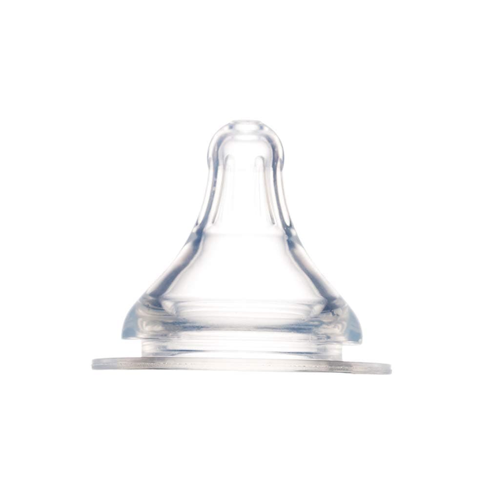 Farlin Silicone Nipple for Wide-Neck Bottle, Size L, Medium Flow, AC-22004-L