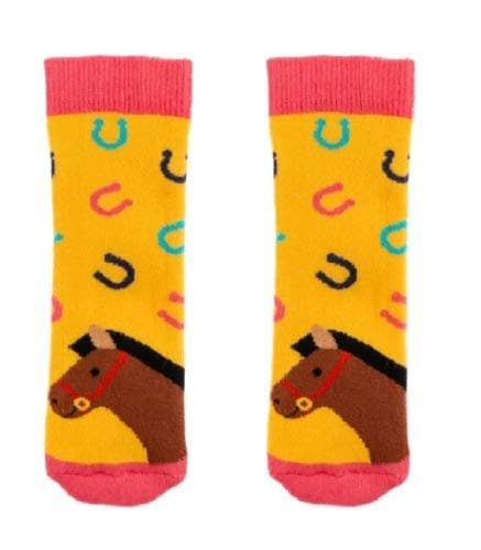 Squelch Welly Socks for Kids Wellies Wellingtons Rain Boots - Tots - Ages 1 - 2 Years Old, Sunshine (ages 1-2), 12-24 Months
