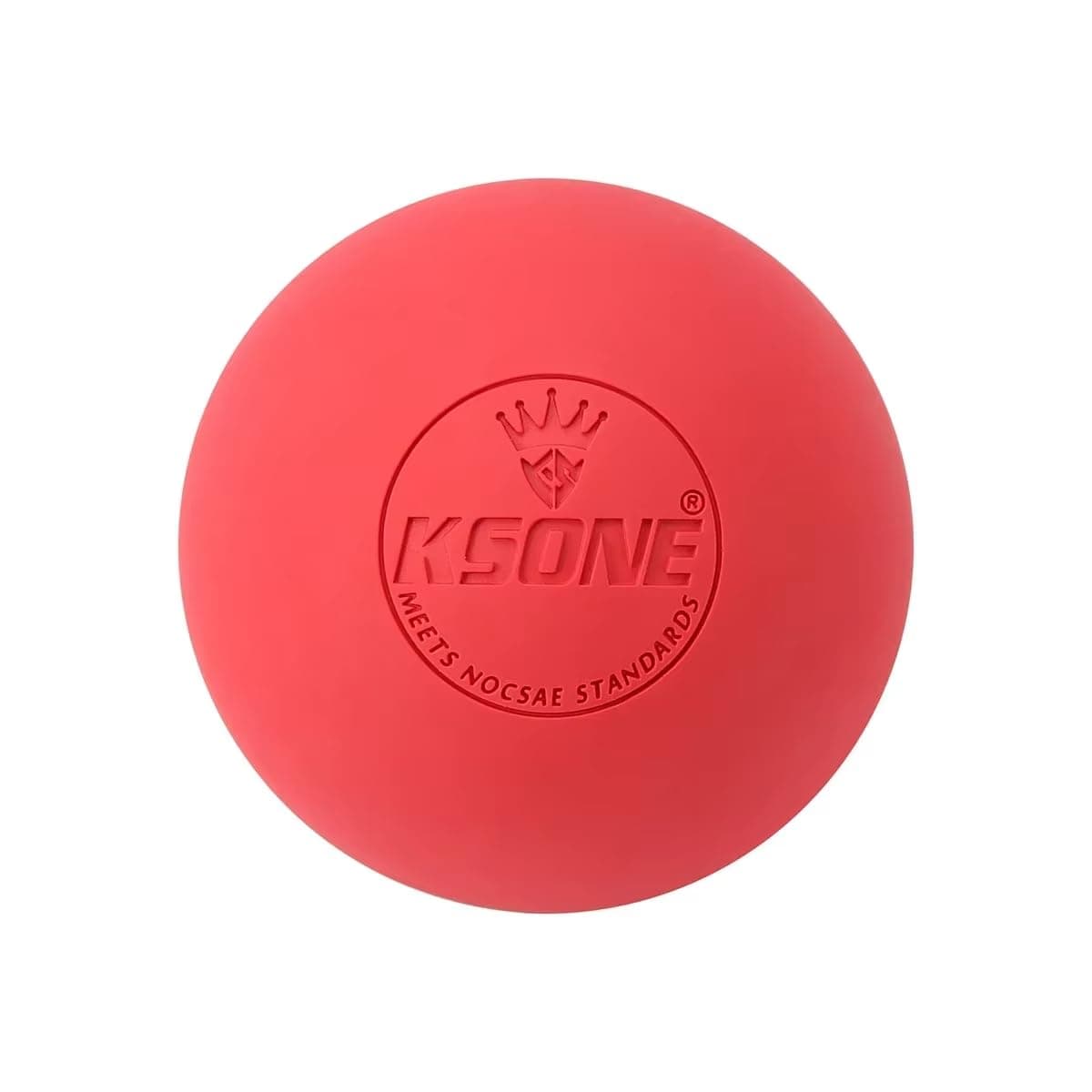 SKEIDO 6.3cm Fascia Massage Ball - Portable Yoga Ball for Muscle Relaxation, Pain Relief, and Physiotherapy (Red)
