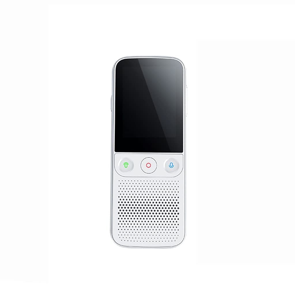 Jiulnn Smart Voice Translator 137 Multi Languages in Real Time Online Instant Off Line Translation AI Learning Conversion T10 PRO (Color : White)