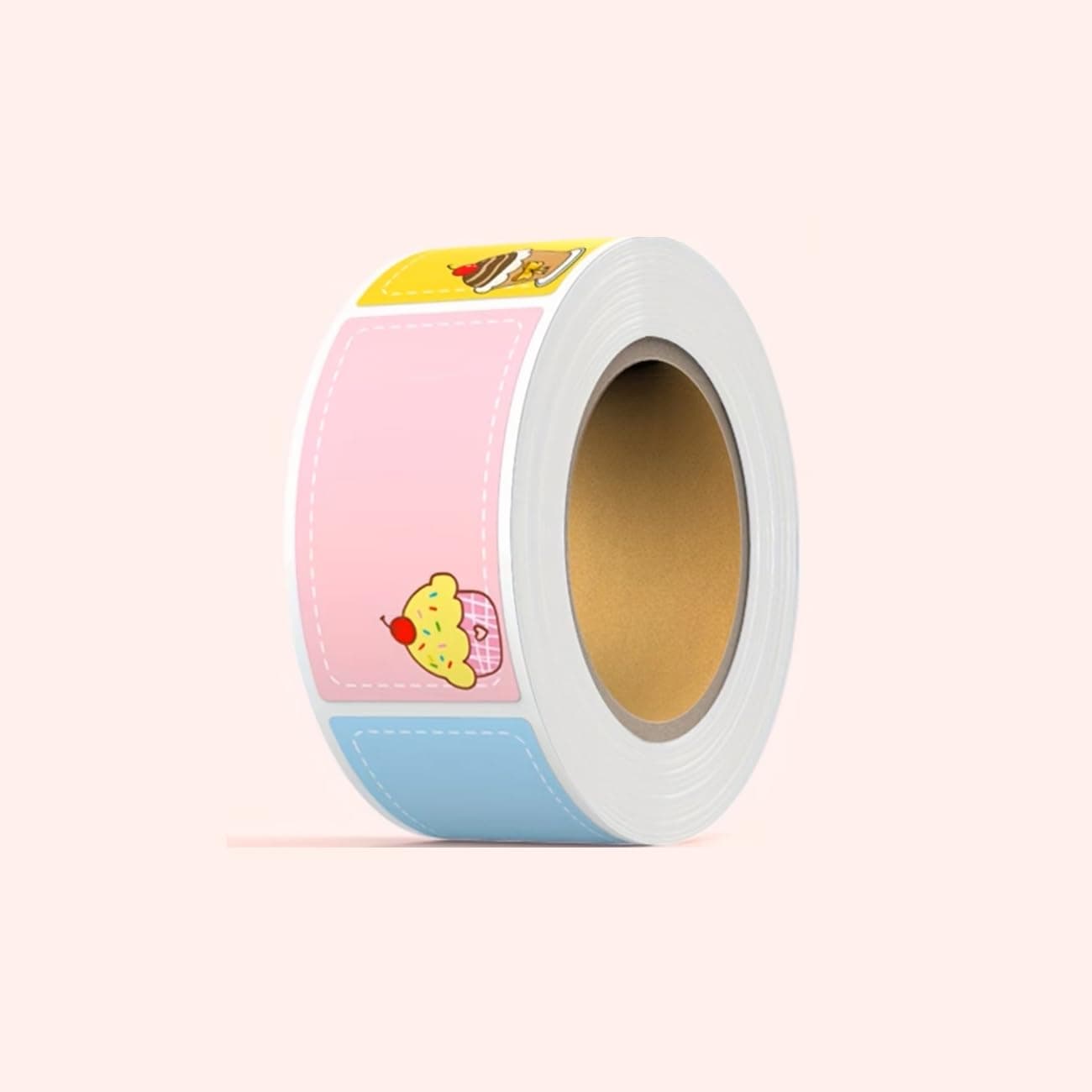 280Pcs/Roll Cartoon Name Stickers, Handwritten Waterproof Tear-Resistant Labels for Water Cups, Books Classification & Signature Marking, Style 1