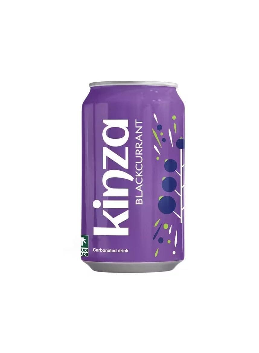 Kinza Blackcurrant Carbonated Soft Drinks 24 x 360 ml