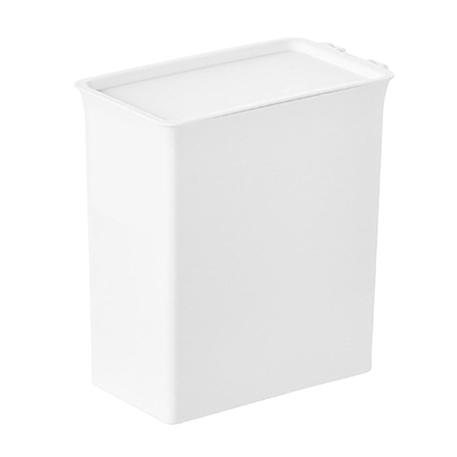 Fdit Laundry Detergent Storage Box Space Saving Plastic with Lid Easy Replacement, Suitable for Home Laundry Room Sorting