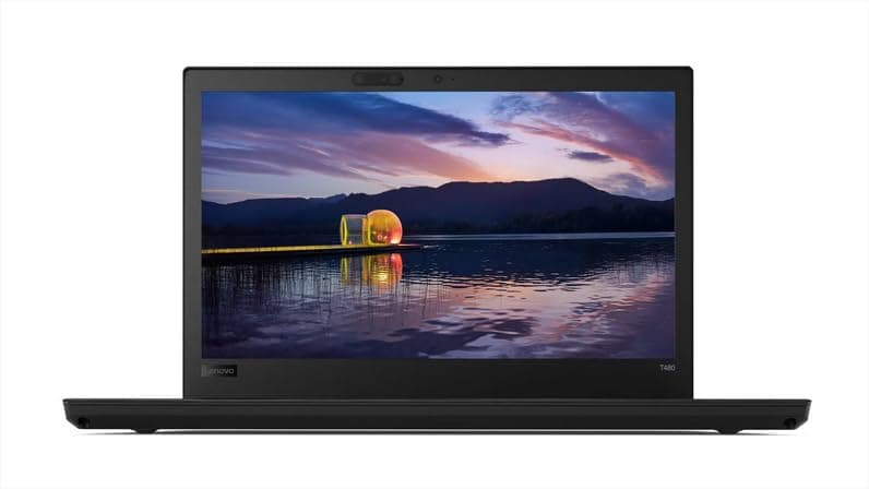 Lenovo ThinkPad T480 Notebook Computer, Intel Core i5-8350U, 14 Inch, 8 GB RAM, 256 GB SSD, Black, Intel UHD Graphics 620, Win 11 Pro (Renewed)