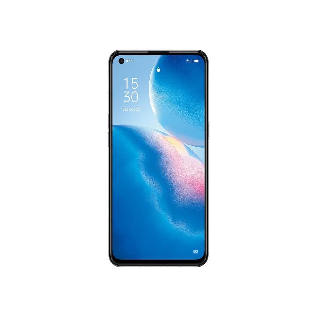 Oppo Reno5 Dual-Sim 128GB ROM + 8GB RAM (GSM Only | No CDMA) Factory Unlocked 5G SmartPhone (Silver) - International Version