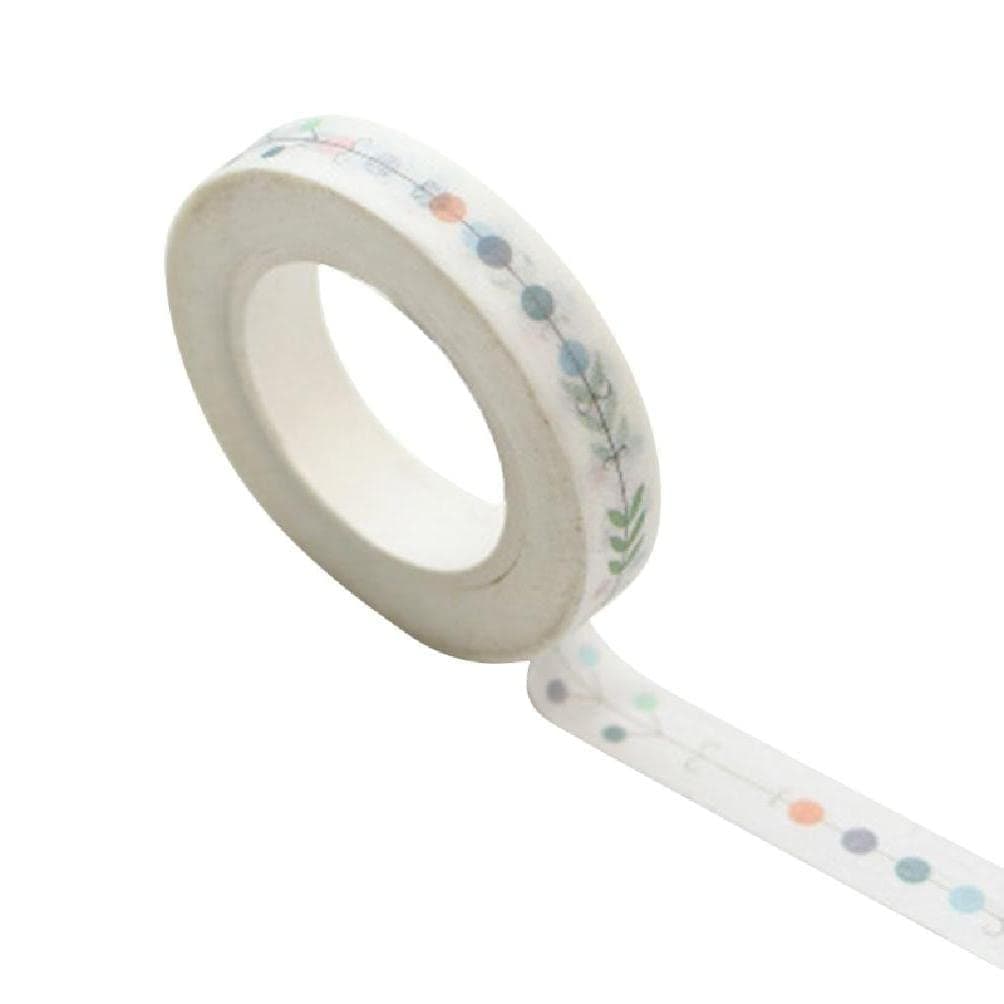 Tape Set 8MM Wide Colored Masking Tape Decorative Adhesive Tape for DIY Crafts Gift Wrapping Scrapbooking Supplies tape set