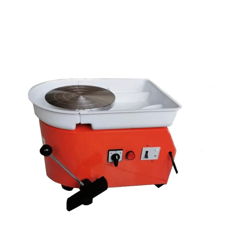 Pottery Machine, Mini Electric Wheel Pottery Wire Drawing Machine DIY Small Pottery Plate Crafts Machine Clay Plastic Crafts Forming Tools for Ceramics Clay Art Craft DIY