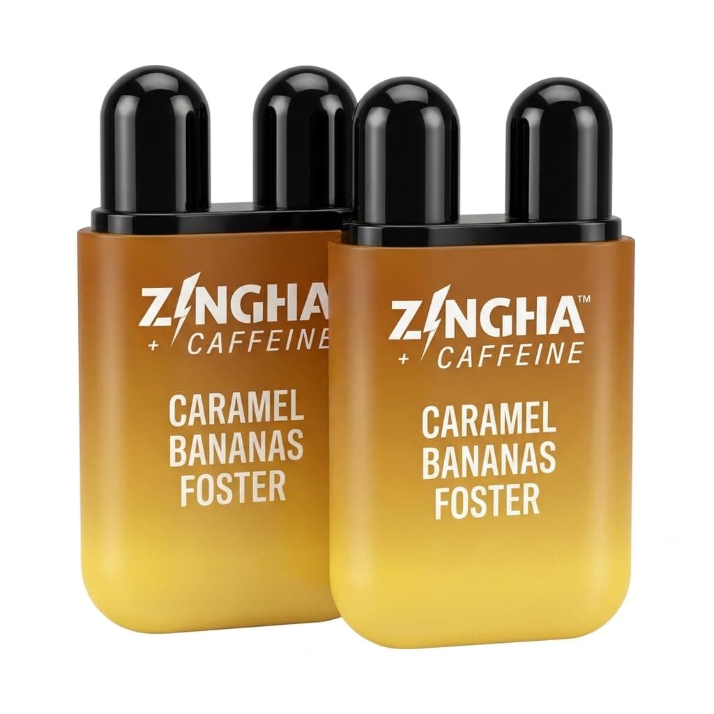 Z!NGHA Caffeinated Aromatherapy Nasal Inhaler Stick - Energy Nasal Stick with Peppermint & Eucalyptus Essential Oils - Natural Focus & Alertness Support, Sweet Surge