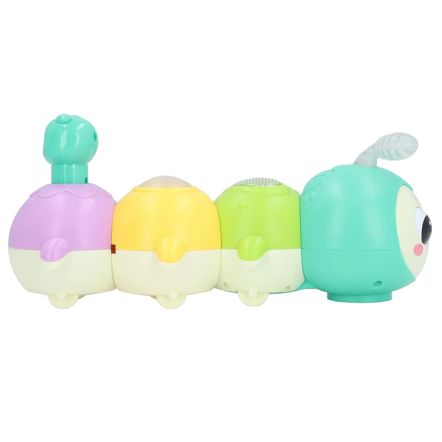 Crawling Animal Musical Toy, Interactive Electric Toy for Baby, Cute Cartoon with Music and Lights for Toddlers, 3 X Toys