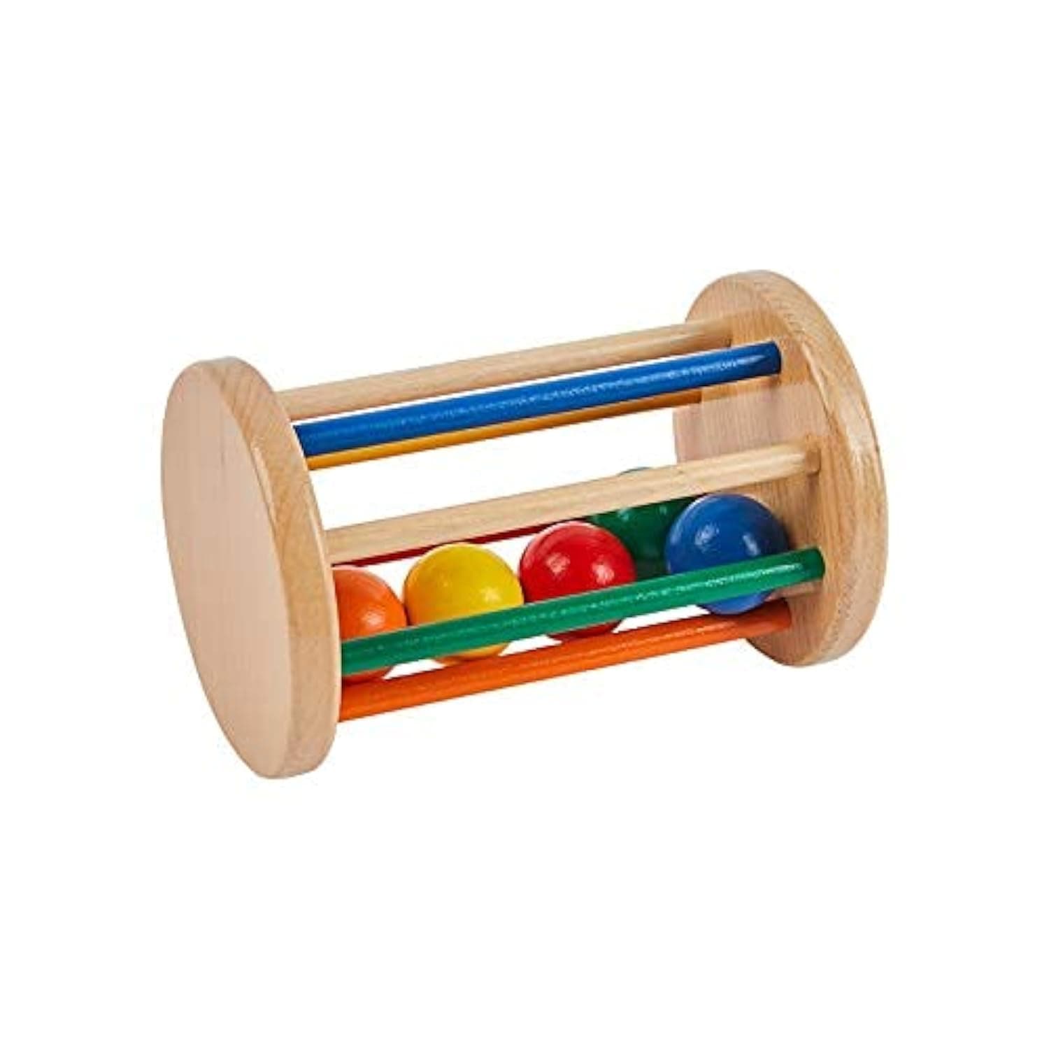 Infant Rolling Drum Toy Montessori Rolling for 3-18 Month Infant Babies Toys