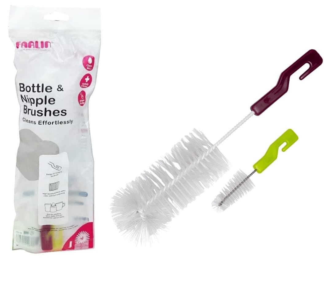 Farlin Bottle & Nipple BrUShes For Baby - Pack Of 1, Bf 250