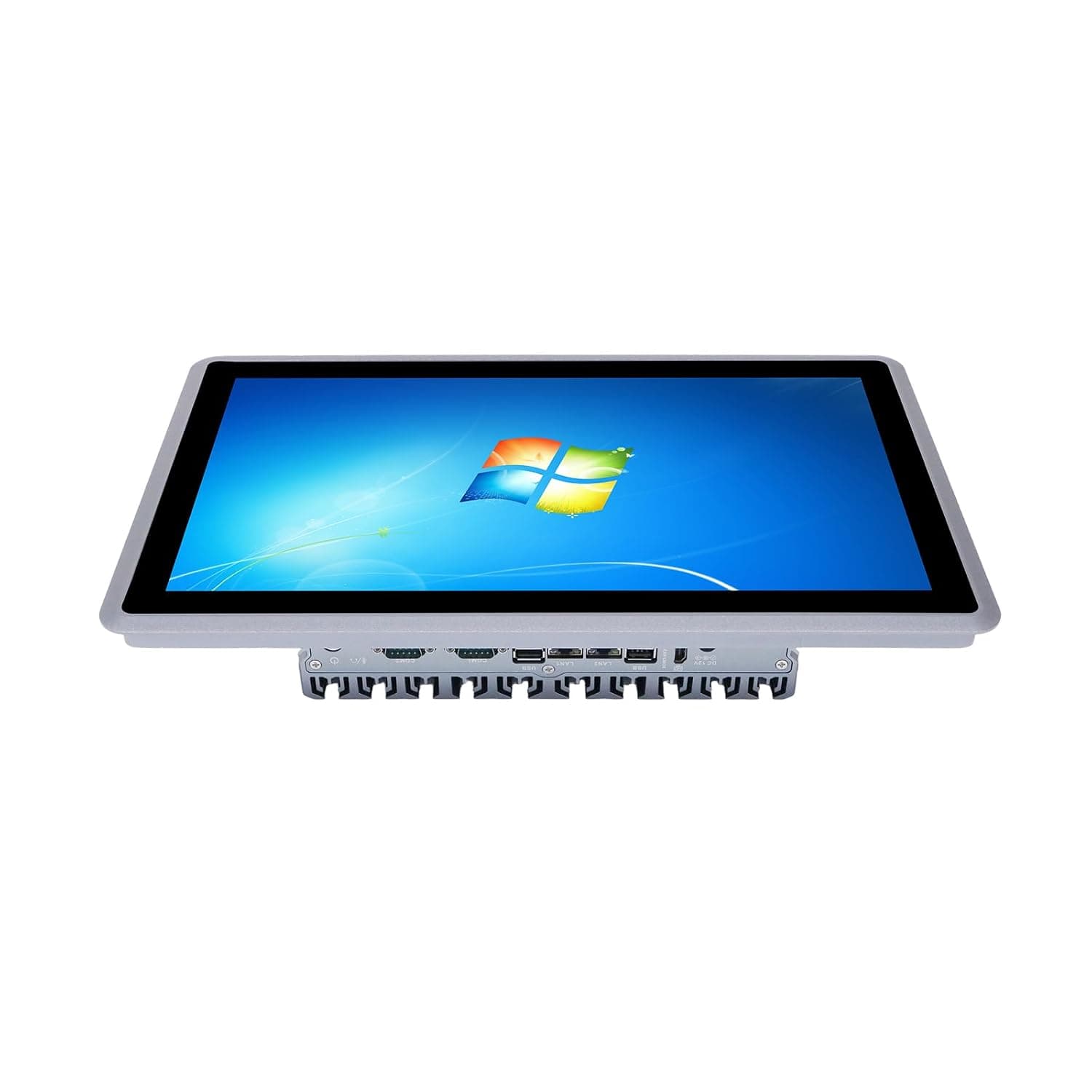 15.6 Inch Industrial IP65 Front Panel PC, Capacitive Touch Screen, Gen 8th I5, Windows 11 / Linux Ubuntu, PX09, 2 x COM for RS232 RS485, 2 x LAN, HDMI, 16G RAM, 128G SSD