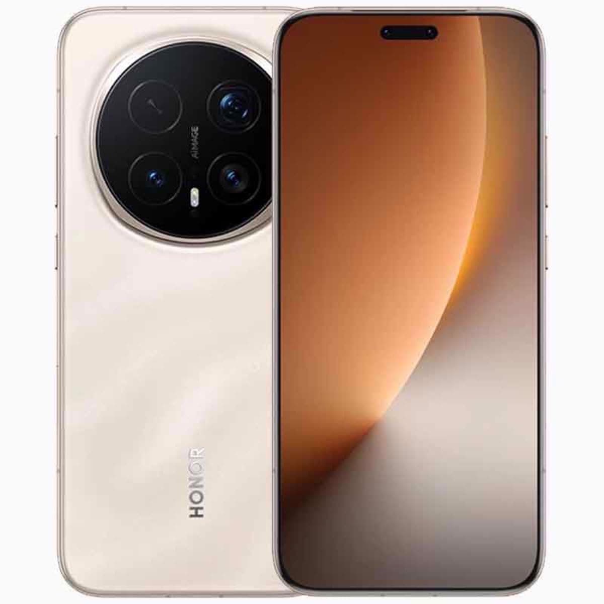 Honor Magic8 Pro Dual-SIM 512GB ROM + 12GB RAM (GSM Only | No CDMA) Factory Unlocked 5G Smartphone (Sunrise Gold) - International Version