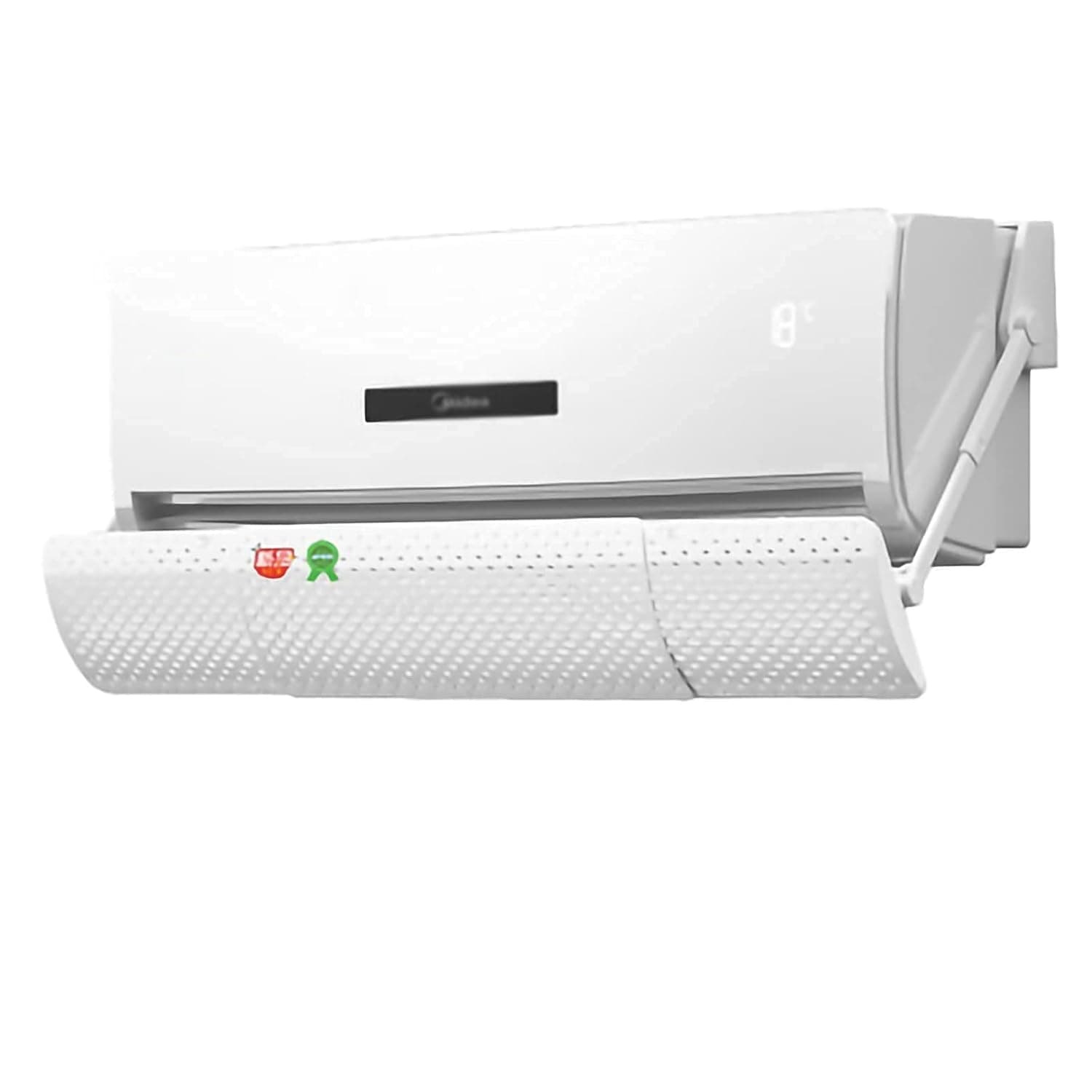 عاكس رياح قابل للتعديل لتكييف الهواء، زجاج امامي قابل للسحب، مضاد للنفخ المباشر، مناسب لكبار السن والاطفال والنساء الحوامل (اللون: فقرة عادية) جيه بي-تونج