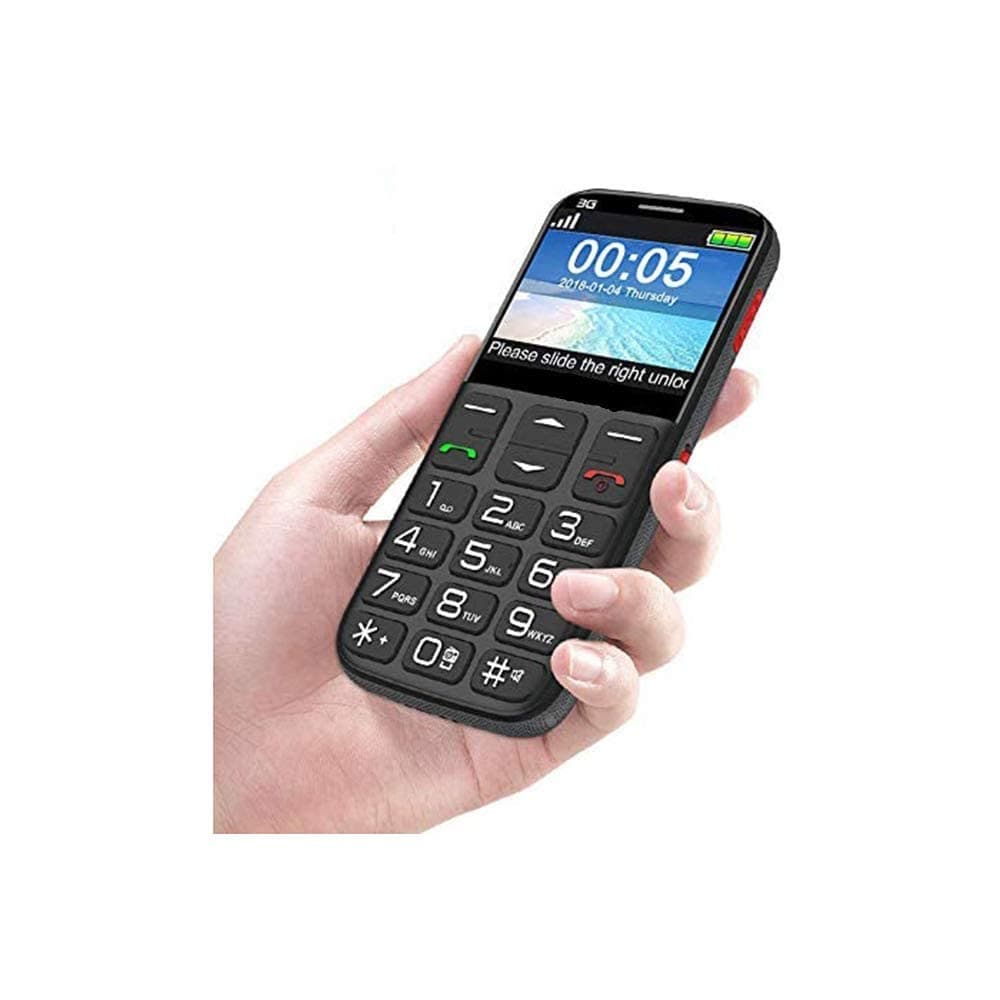 Large Button、Talking Numbers、Charging Dock, Easy Use For Old/Senior Person,3G Big Button Mobile Phone For Elderly, Loud Volume Speaker, With SOS Emergency Button, Unlocked Senior Mobile Phon