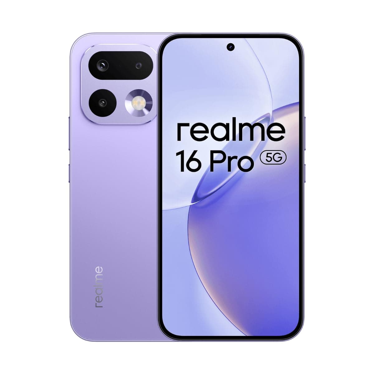Realme 16 Pro Dual-SIM 512GB ROM + 8GB RAM (GSM Only | No CDMA) Factory Unlocked 5G Smartphone (Orchid Purple) - International Version