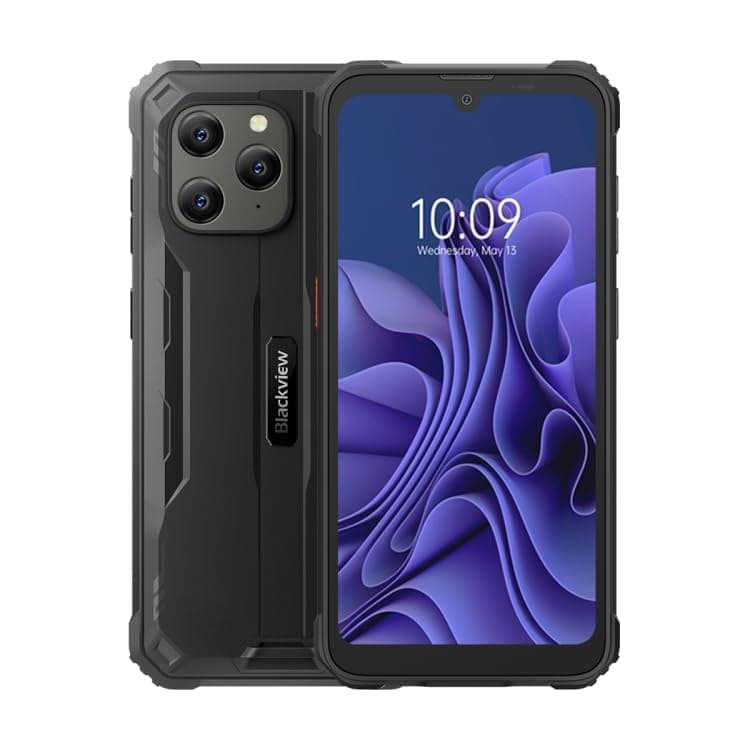 BV5300 Rugged Phone, 4GB+32GB, Face Unlock, 6580mAh Battery, 6.1 inch Android 12 MTK6761 Helio A22 Quad Core up to 2.0GHz, Network: 4G, OTG, Dual SIM (Black)