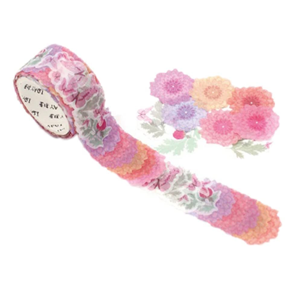 Petal Washi Tape Roll DIY Scrapbooking Decorative Stickers Craft Decorative Washi Tape for DIY, Gift Wrapping, Scrapbooking, Office, Party Supplies