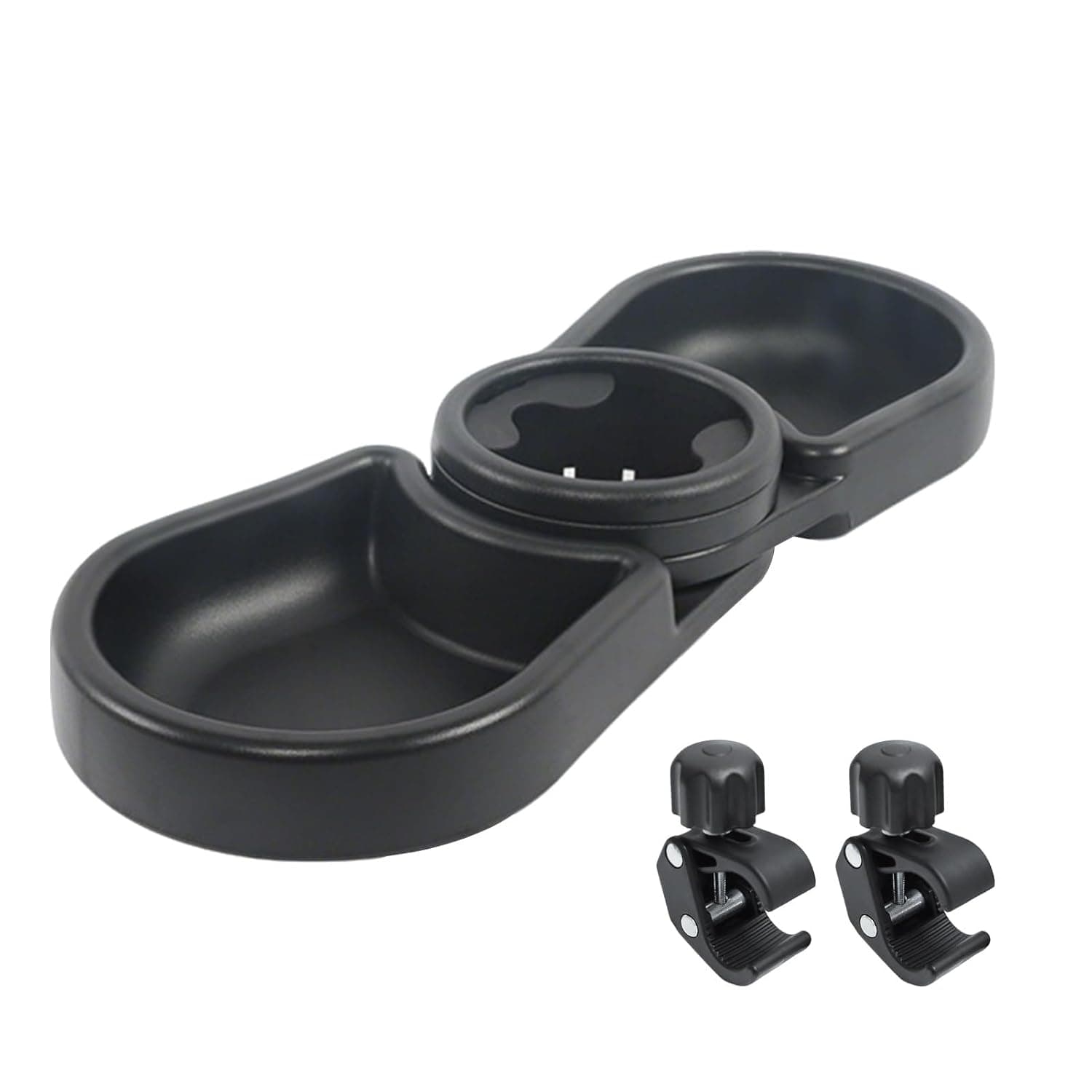 Stroller Tray 360 Degree Rotation Snack Tray | Outing Equipment for Lawn Poolside Yard City Driveway Reading Garden Pathway