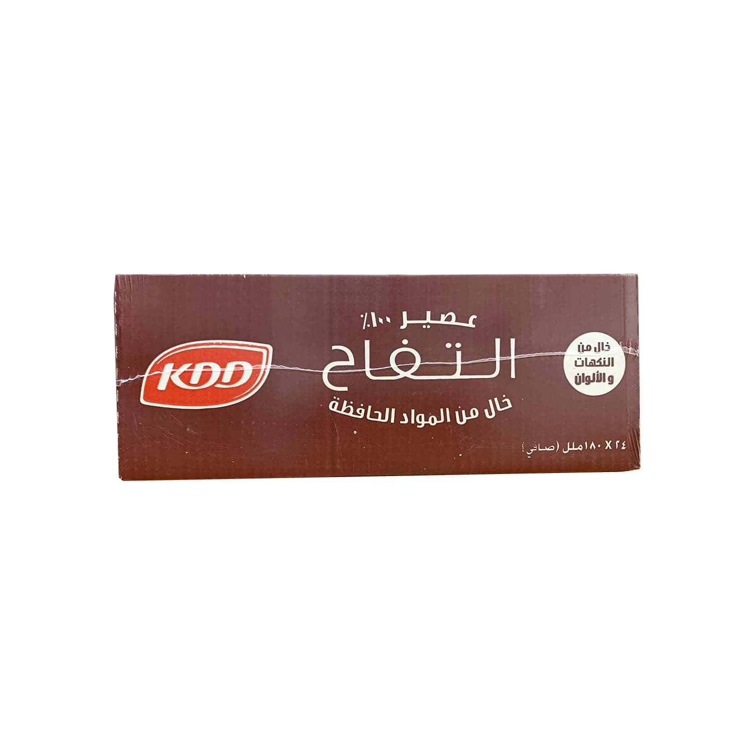 عصير تفاح من كيه دي دي، 24 × 180 مل، عبوة واحدة
